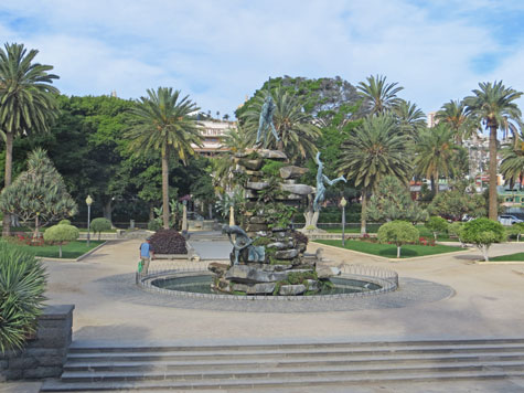 Doramas Park on Gran Canaria Island